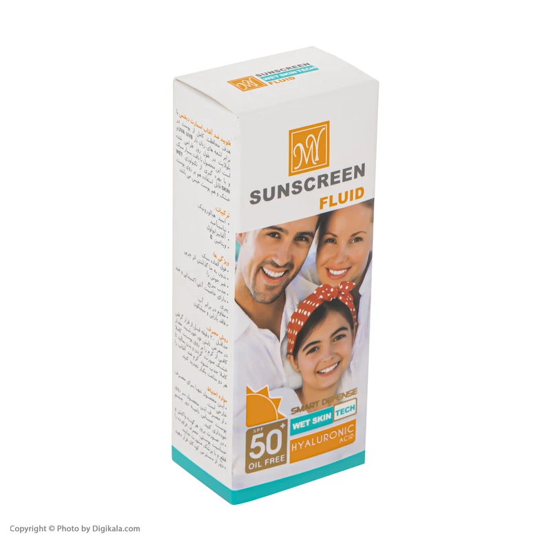 ضد آفتاب مای مدل هیالورونیک اسید SPF50 حجم 50 میلی لیتر
