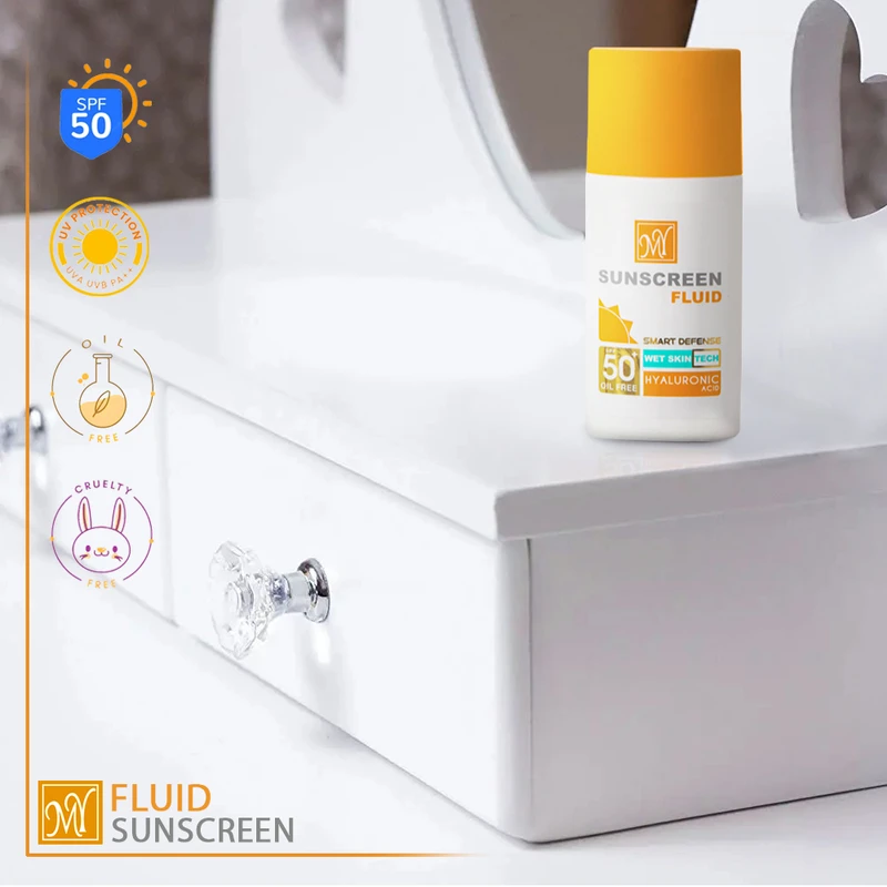 ضد آفتاب مای مدل هیالورونیک اسید SPF50 حجم 50 میلی لیتر