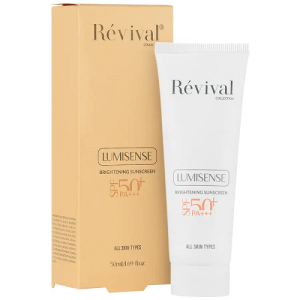 فلوئید ضد آفتاب بی رنگ رویوال SPF50 حجم 50 میلی لیتر
