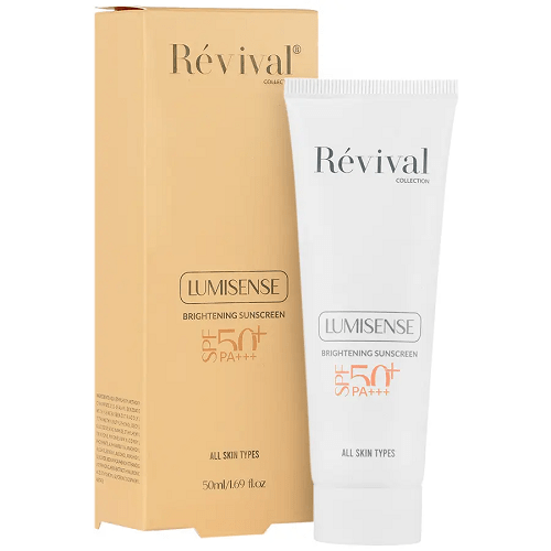 فلوئید ضد آفتاب بی رنگ رویوال SPF50 حجم 50 میلی لیتر